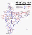 osmwiki:File:Renumbered National Highways map of India (Schematic).jpg