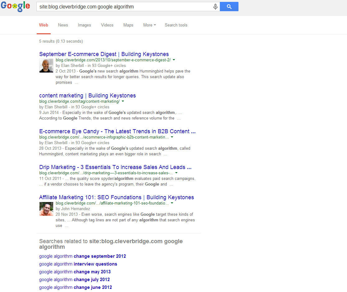 Site Operator in Google Search